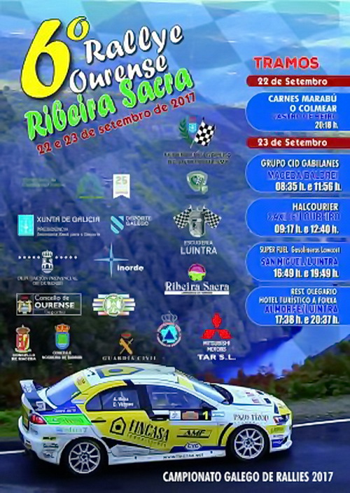 6º Rallye Ourense-Ribeira Sacra 2017