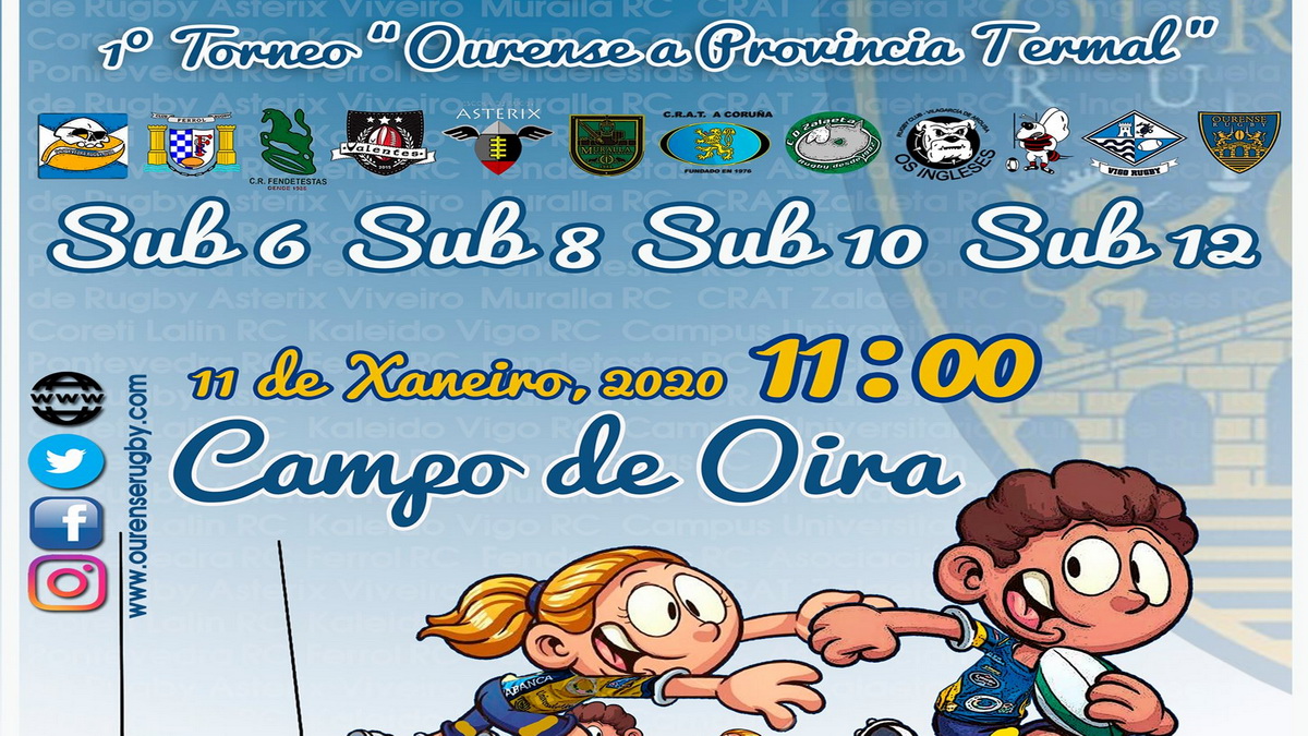 Campus Ourense Rugby Torneo Concentracion Oira 2020