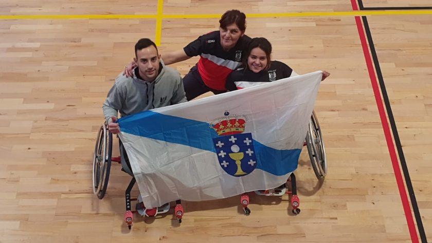 Ignacio Fernández y Mireia Hermida Nuria Fernandez badminton