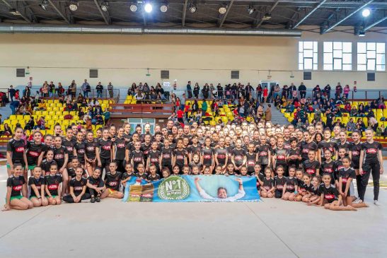 Ximnasia Pavillón Ourense e Escola Pavillón presentaron a nova temporada de rítmica
